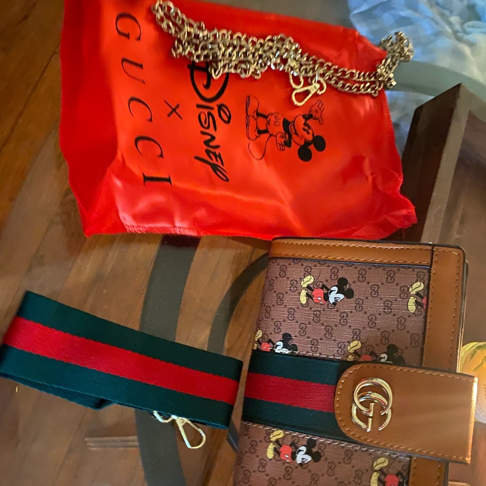 Purse, 2 straps small cross body